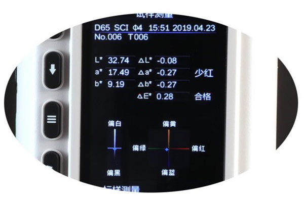 色差仪L、a、b值