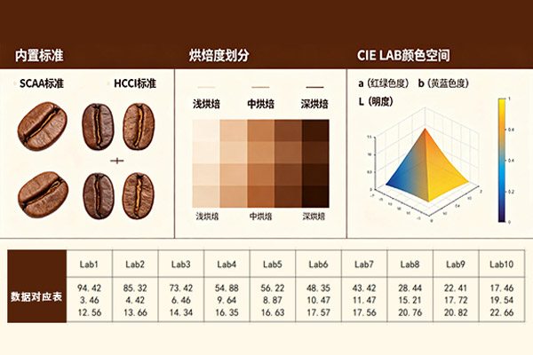 SCAA咖啡色度指标解读：咖啡烘焙色泽的数字化评价方法